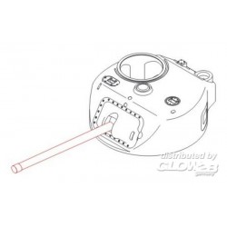M4A1 Sherman Metal barret 75mm 