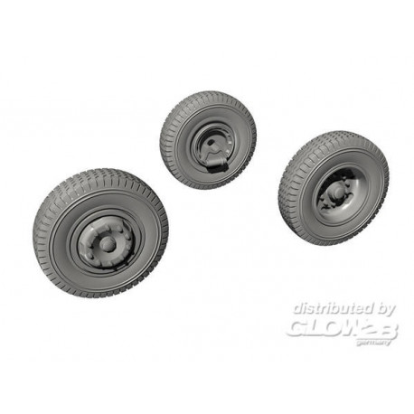 Meillerwagen"V-2 Transporter"-Wheels Set f. Special Armour kit