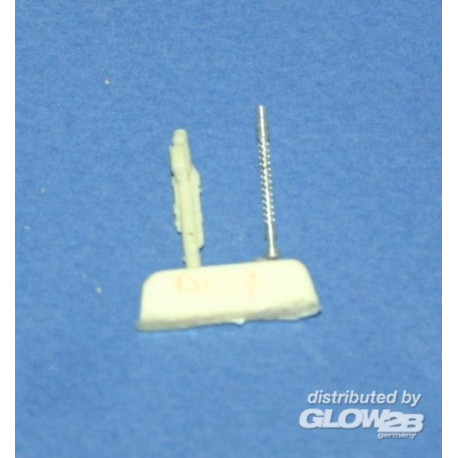 MG 17 7,7mm (2 Stk.) WWII 