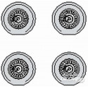 He 177A wheels für MPM-Bausatz