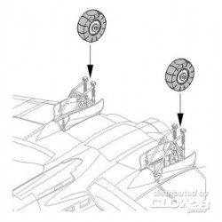 Heinkel He 111H wheels 