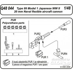 Japanese Navy flexible 20mm Type 99 Model 1 Cannon