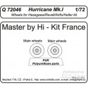 Hurrican Mk. I wheels for Revell / Hasegawa / Airfix / Heller