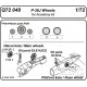 P-38J Lightning wheels für Academy Bausatz