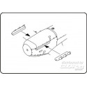 Spitfire Mk.V Fishtail Exhaust Stubs for Hasegawa/Tamiya /Special Hobby kit