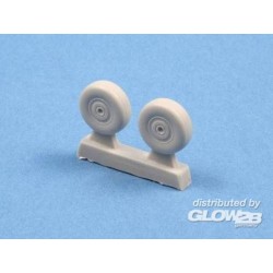 Spitfire Mk. I/II/V Wheels with five spoked disc