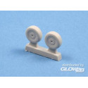 Spitfire Mk. I/II/V Wheels with five spoked disc
