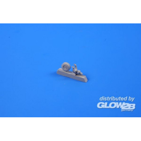 Mosquito Tail wheel strut (incl. wheel) 