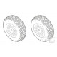 P-51D Mustang Wheels Cross Tread Pattern 