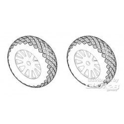 P-51D Mus Wheels Diam./Hole Tread Patt. 