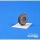 P-51D Mustang-Wheels Diamond a.Hole Trea 