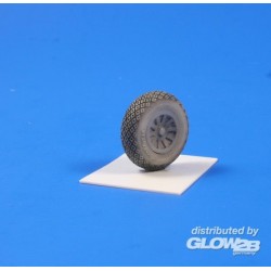 P-51D Mustang-Wheels Diamond a.Hole Trea 