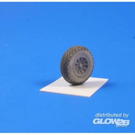P-51D Mustang-Wheels Diamond a.Hole Trea 