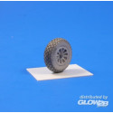 P-51d Mustang-Wheels (Oval Tread Pattern 