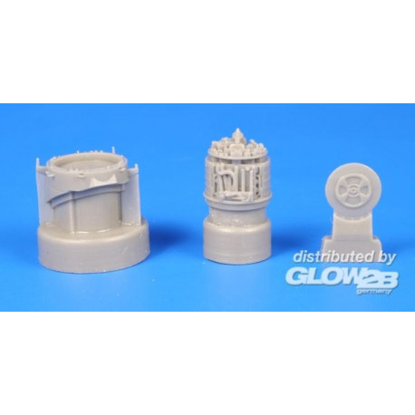 Mirage F.1-1/72 Cyrano IV Radar w.Uncove Uncovered Scanner Dish