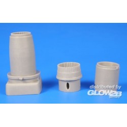 Mirage F.1-1/72 Afterburner Unit a.Engin Nozzle