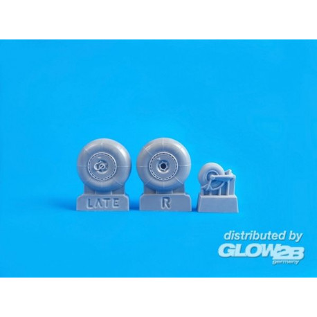 Junkers Ju 88A-4 and later/C-6/G- Late Mainwheels a.Tailwheel f.SpecialH./ICM/Dr