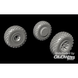 P-40 Wheels-Cross Tread f.Special Hobby 