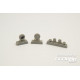 P-40 Wheels-Diamond and Hole Tread f.SH 