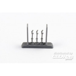 P-40E-N Control Columns (3 pcs)f.Spec.Ho 