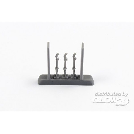 P-40E-N Control Columns (3 pcs)f.Spec.Ho 