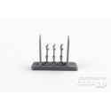 P-40E-N Control Columns (3 pcs)f.Spec.Ho 