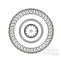 IDF Hummer wheels set for Tamiya/Academy kit
