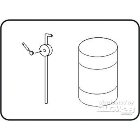 German hand pump and barrel 