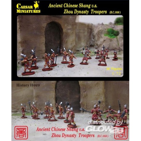 Ancient Chinese Shang v.s.Zhou Dynasty Troopers