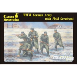 WWII German Army with Field Greatcoat 
