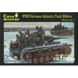 WWII German Infantry Tank Riders 