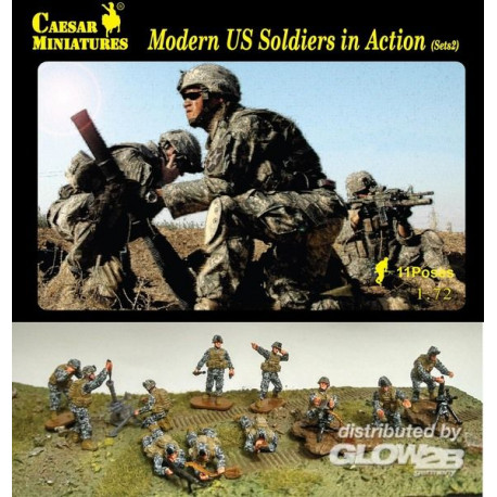 Modern US Soldiers in Action Sets2 