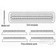Nieten rund cal. 1,2 mm, 60 St. mit Bohrer 0,9mm