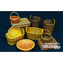 Wicker baskets big 