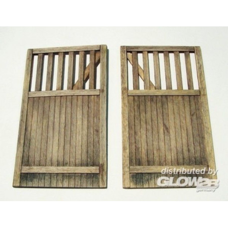 Wooden gate - straight 