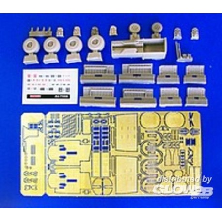 Wheel bays for EC-121 Warning Star 