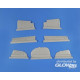 Hawker Hurricane Mk.I-Control Surfaces Set for Airfix kit