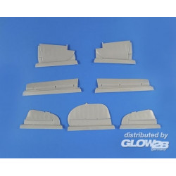 Hawker Hurricane Mk.I-Control Surfaces Set for Airfix kit