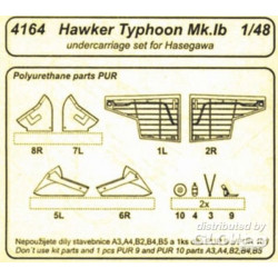 Hawker Typhoon Mk.Ib-Undercarriage 