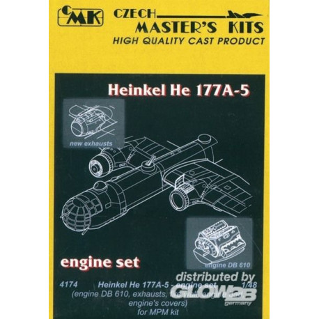 He 177A Motor für MPM Bausatz