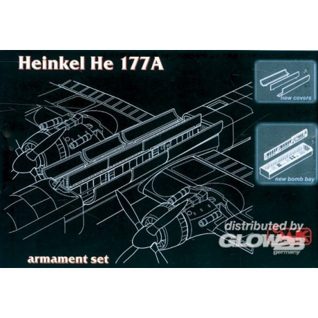He 177A Bewaffnungs - Set für MPM Bausatz