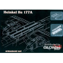 He 177A Bewaffnungs - Set für MPM Bausatz