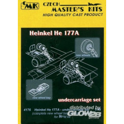 He 177A Undercarriage für MPM Bausatz
