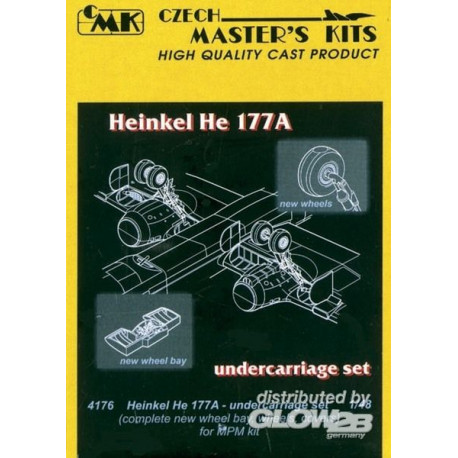 He 177A Undercarriage für MPM Bausatz