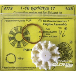 I-16 typ 10 Motor für Eduard Bausatz.