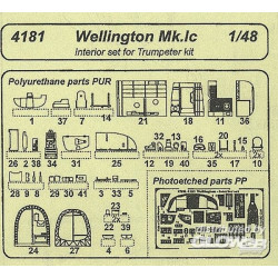 Wellington Mk.1c für Trumpeter Bausatz