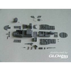 Ki-45 Toryu interior für Hasegawa Bausatz