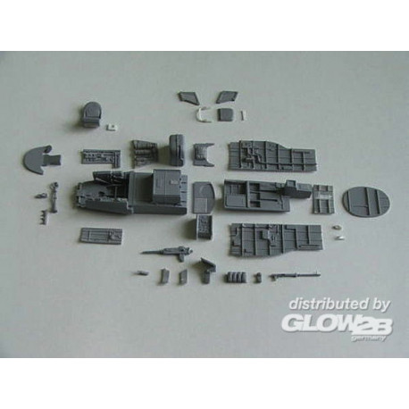 Ki-45 Toryu interior für Hasegawa Bausatz