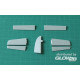 Hawker Seahawk - control surfaces set for Trumpeter kit