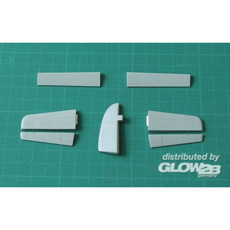 Hawker Seahawk - control surfaces set for Trumpeter kit